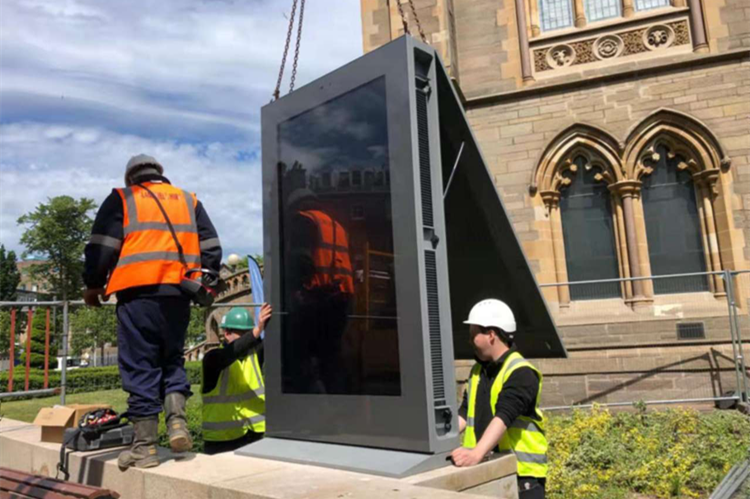 75inch outdoor signage